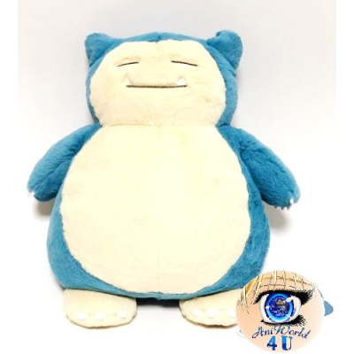 Officiële Pokemon center knuffel comfy friends Fluffy Snorlax 37cm 